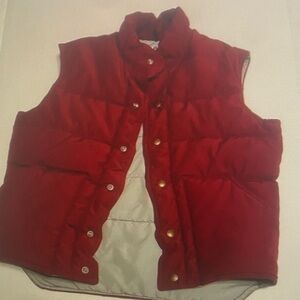 Kids Red Puffer Vest